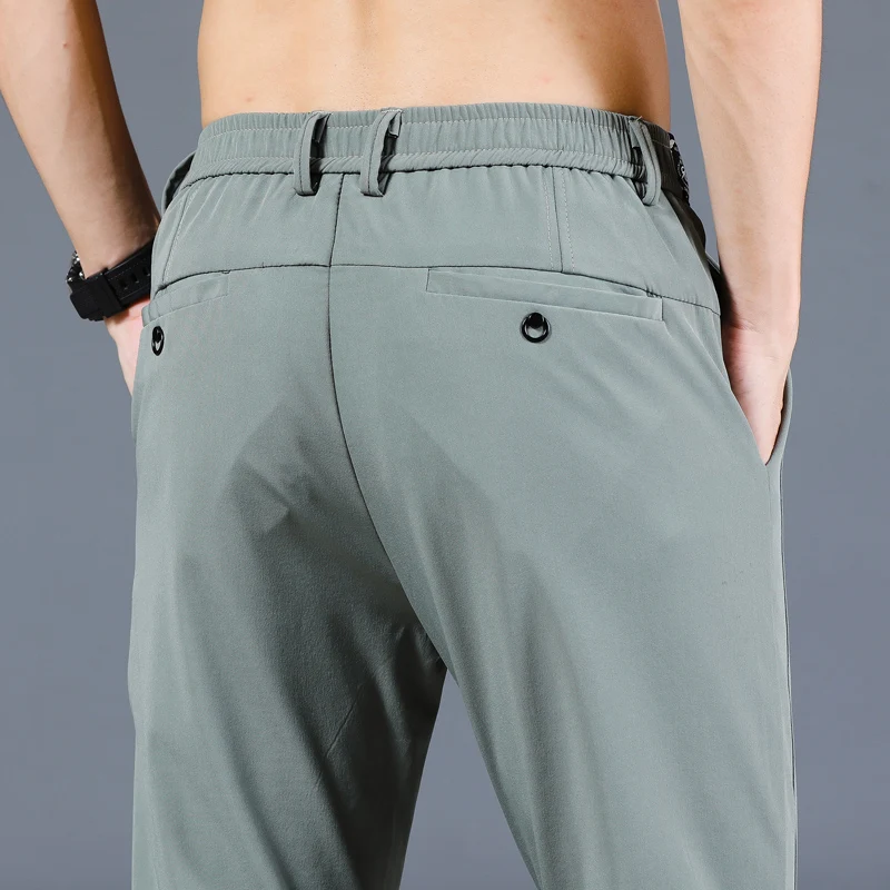 2023 Spring and Autumn Men's Golf Pants High Quality Elasticity Fashion Casual Breathable Trousers 5