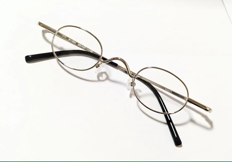 Yujo Women's Full Rim Oval Round Alloy Reading Glasses 14126 Image 16