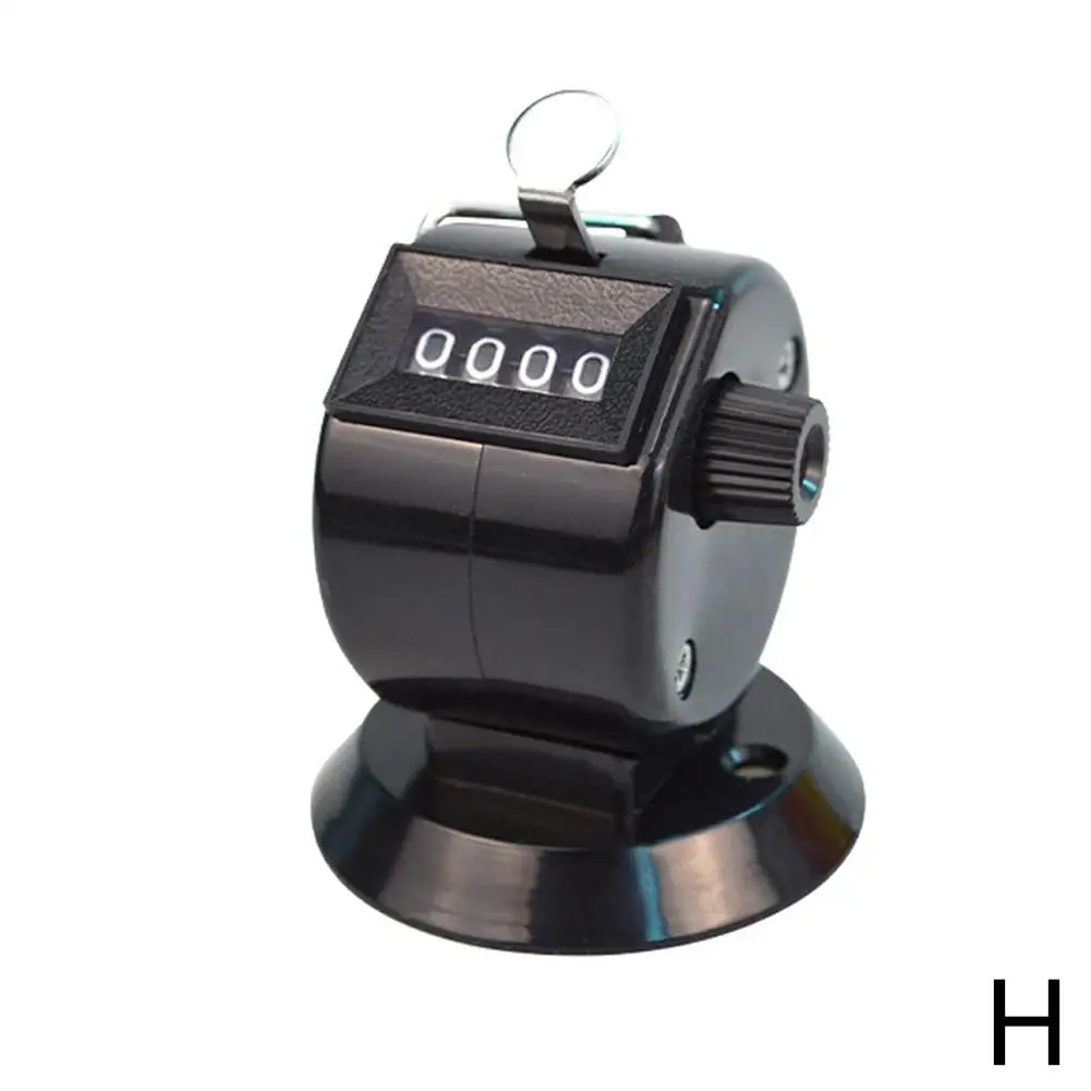 Handheld Tally Counter 4-Digit Number Count Clicker Hand Mechanical Counters Counter, Pitch Counter for Clickers W0B5