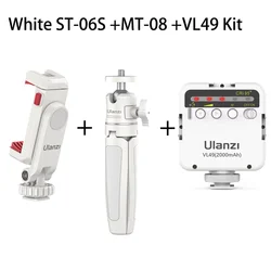 Vertical Shooting Phone Mount Holder (White Vlog Set 1)