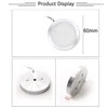 6/10pcs Interior 5V USB Puck Lights Boat Camping Trailer Lights LED Spot Light Van Camper Caravan Lights Motorhome LED Lighting 4