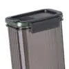 Airtight Removable Lid Pasta Storage Container Spaghetti Storage Container Storage Jar for Tea Sugar Beans Dry Food Cereals 5