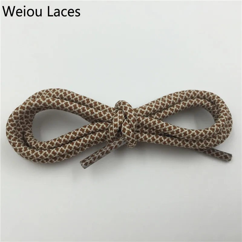(30Pairs/Lot)Weiou 4.5mm Fashion Polyester Sports Running Shoestring Custom Color Shoelaces Rope Lacing For Sneakers Martin Boot