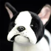 French Bulldog High Fidelity Anime Cute Plushie Dog Terrier Plush Toys Lifelike Animals Simulation Stuffed Doll Kawai Toy Gifts 4