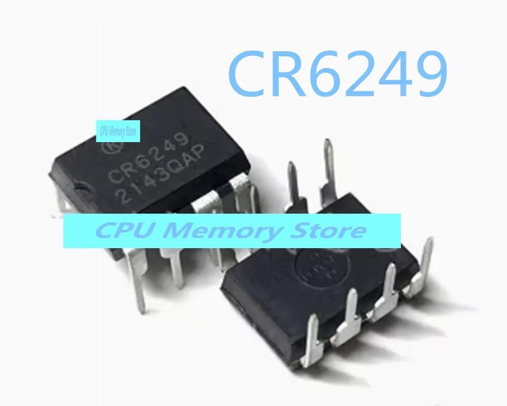 5pcs New original CR6249 6249 package DIP-8 AC-DC controller and regulator PWM power supply chip goods in stock