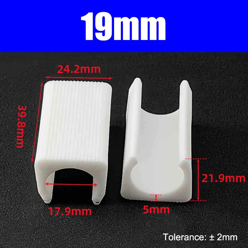 Non-Slip Plastic Chair Leg Covers - Floor Protector Pads
