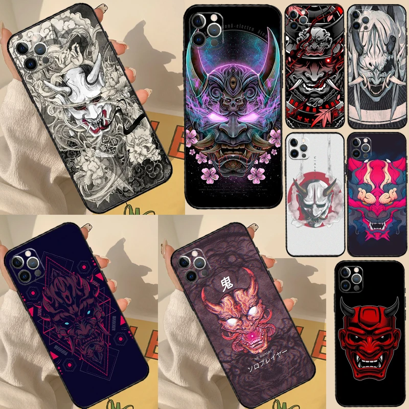 Oni Hannya Demon Mask Phone Case