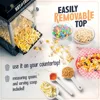 Popcorn Maker Machine - Professional Cart With 2.5 Oz Kettle Makes Up to 10 Cups 5