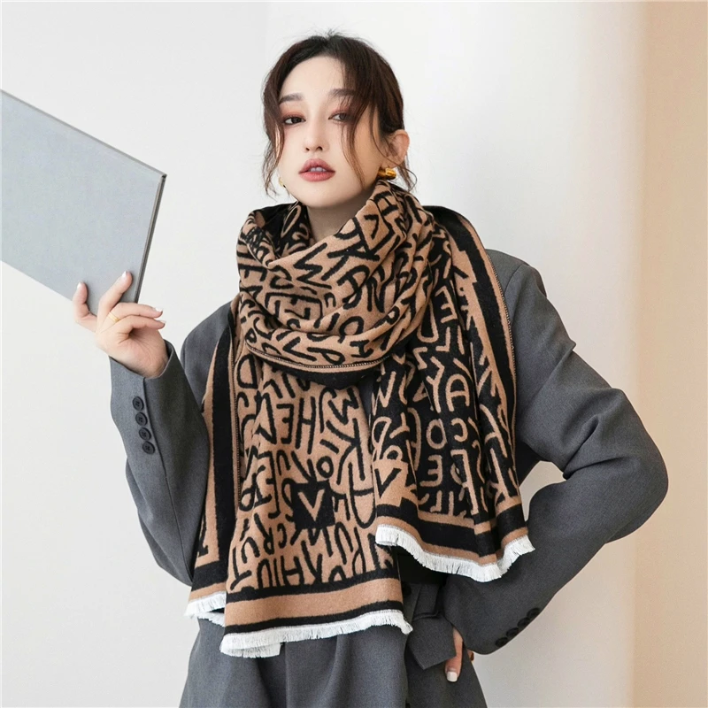 Winter Fendi Scarf Women Fendi Scarf Outfit Fendi Style Scarf