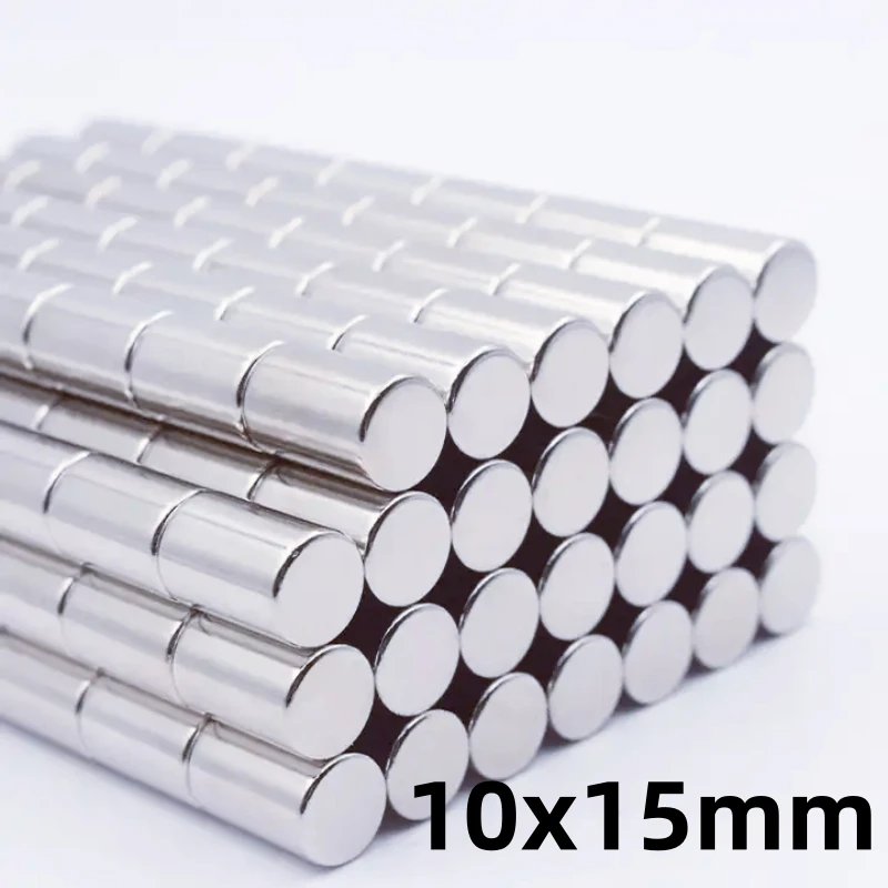 

10x15mm Permanent Ndfeb Magnet Rare Earth Permanent Neodymium Magnetic Bar Small Strong N35 Bar Magnets Super Powerful Magnets