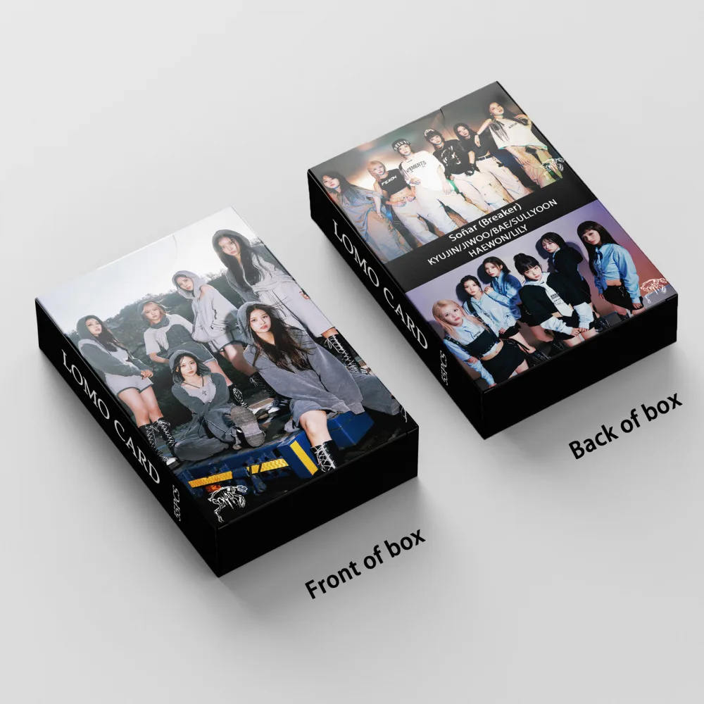 NMIXX 미니 스페셜 So Ar (차단기) Puka 컬렉션 주변 로모 카드, 55 NMIXX 신제품