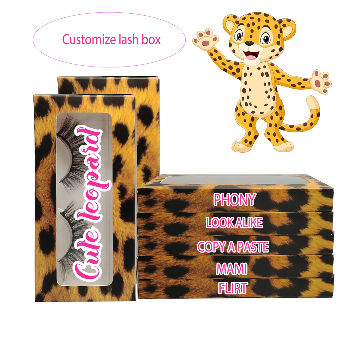 Pink/Purple Lash Packaging Boxes Cluster Eyelashes Boxe Natural Faux Fluffy Mink Eyelashes Packaging Rhinestones False Nail Art 2