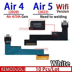 10 - Piece USB Port Dock Connector Cable Set (Air 4 5 - Wifi White)