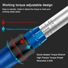 16PCS Torque Wrench High Precise Torque Preset Wrenches 2-24N.m Torque Adjustable 1/4inch Ratchet Wrench Car Repairing Tool 2