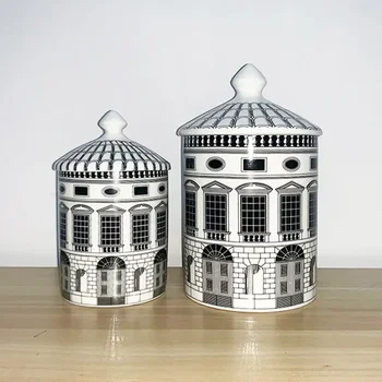 Decorative Ceramic Storage Jar 1
