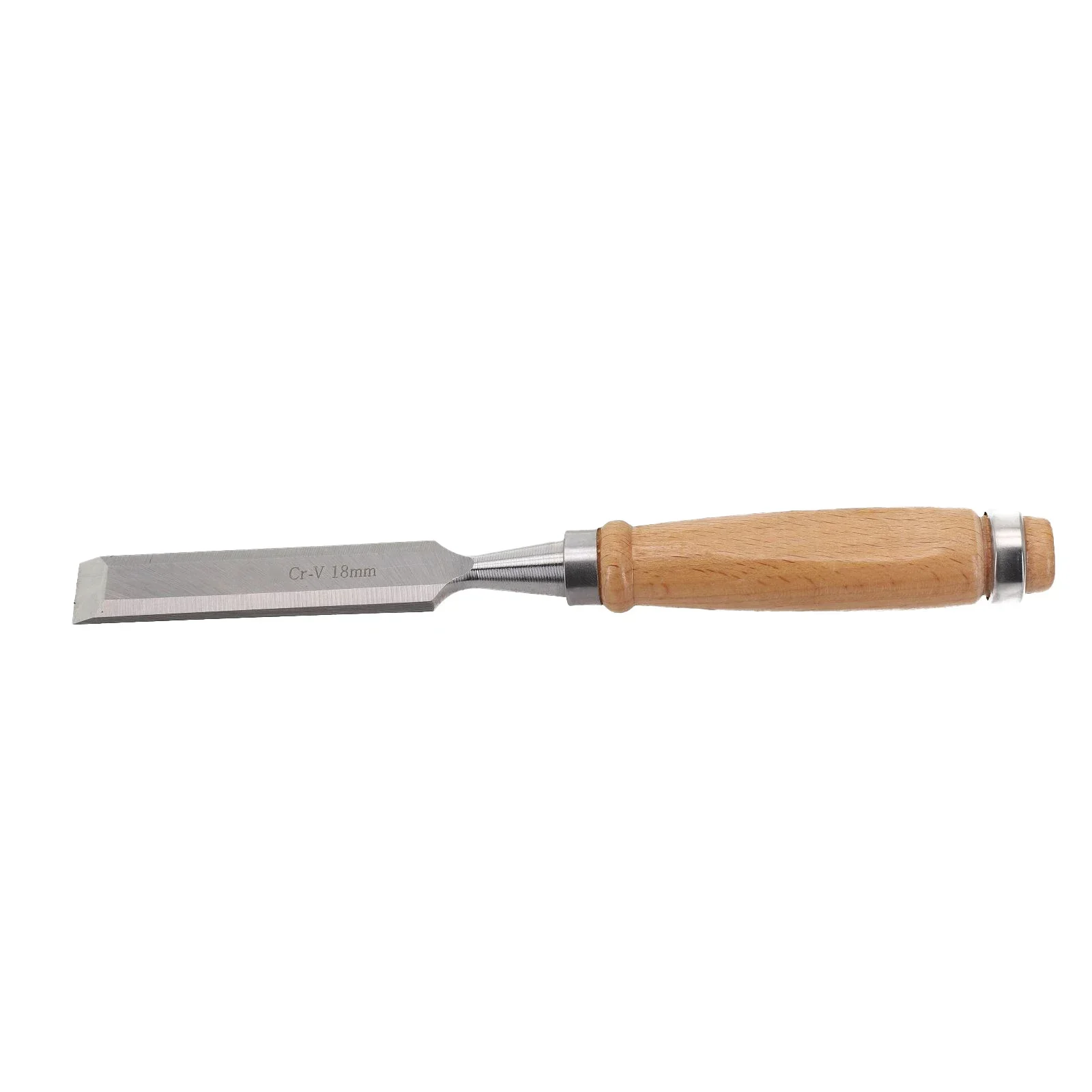 Woodworking Chisel 1pc Woodcut Sculpture Flat Chisel Wood Carve DIY Hand Tool Accessories Carbon Steel 6mm 12mm 18mm 24mm