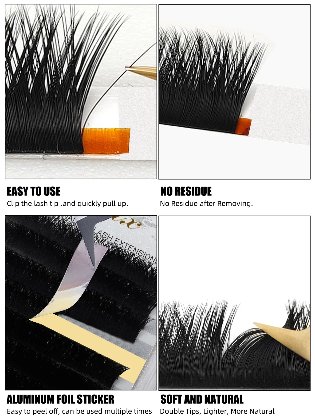 Yelix V Shape Auto-Fans Eyelash Extension Soft Easy Fan Lashes Volume Lash Extension Premium Natural Individual Lashes Mink eyelash extensions,fake eyelashes,eyelash extension,eyelash extension lashes,false eyelashes