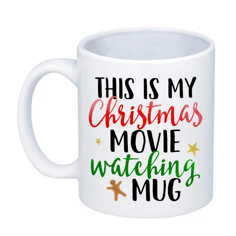 

Holiday Coffee Mug Drinking Mug Coffee Mug Funny Christmas Movie Watching Mug I Just Want To Watch CHRISTMAS MOVIES All Day Mug