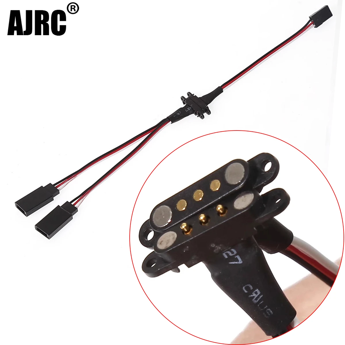 Magnetic Snap-On Extension Cable with Quick-Release Feature