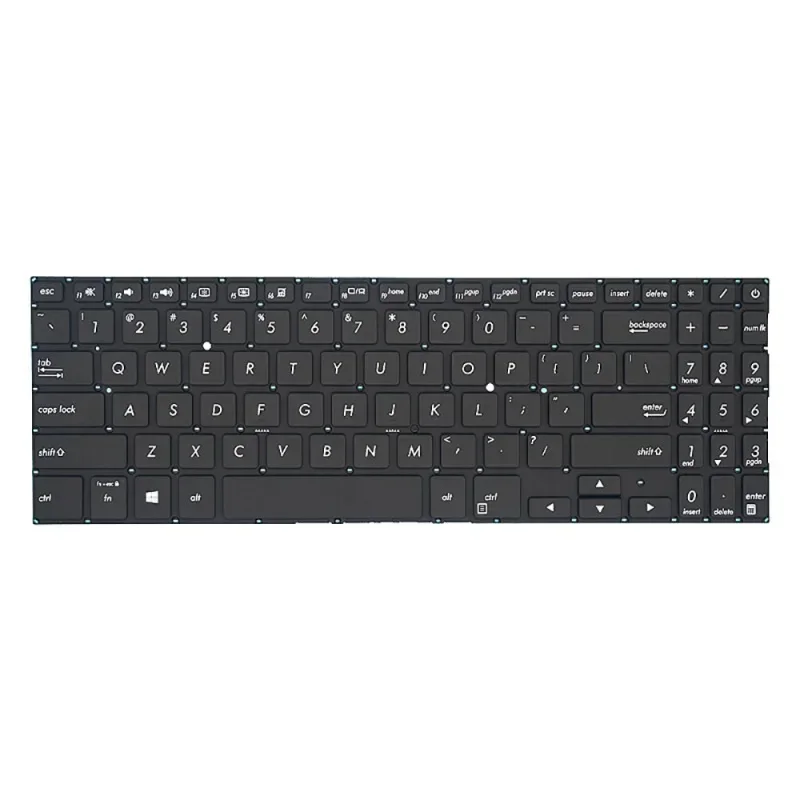

NEW US keyboard For ASUS PRO 7 P3540 P3540FA PRO574 PX574F non-backlit black