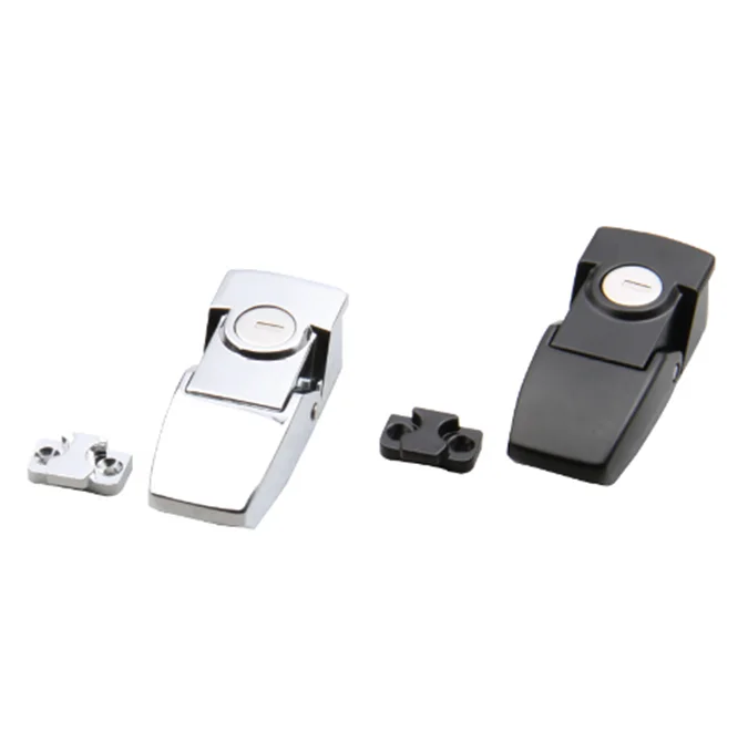 Cabinet Coated Metal Hasp Latch furniture hardware toggle latches decorative latches with Lock cylinder DK604 Security Toggle Lock With Keys power cabinet electrical box