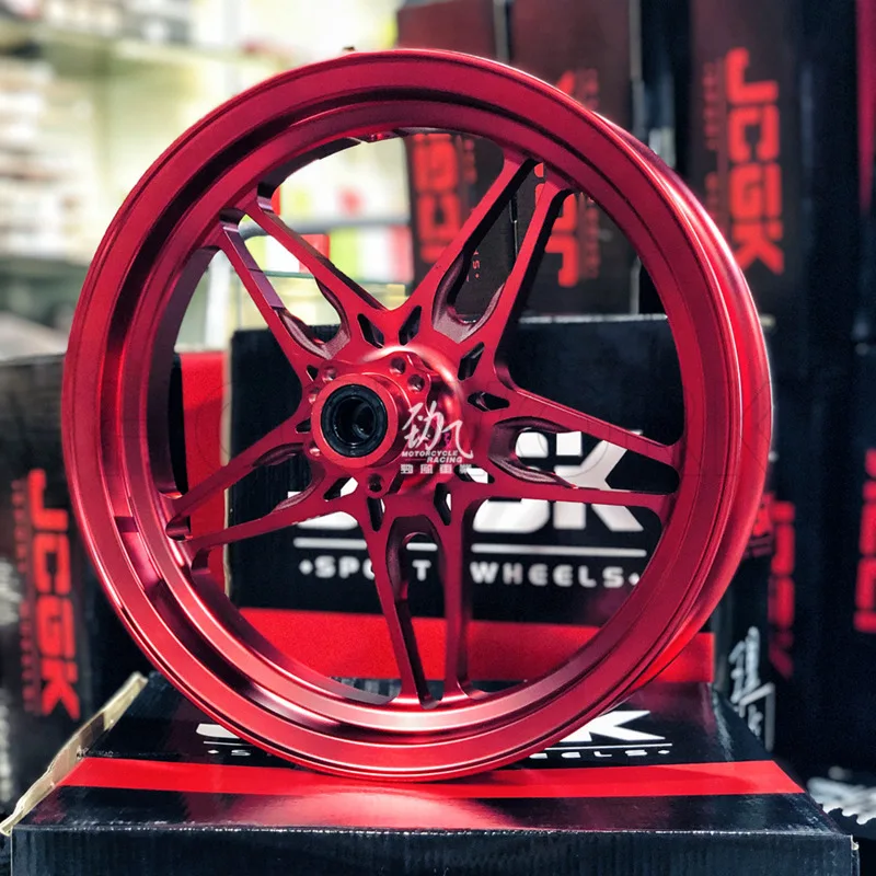 Electric Bike 12-inch Five-star Wheel 2.5j Modified Steel Rim for Niu N1s Nqi and Segway Ninebot E200 - Image 4