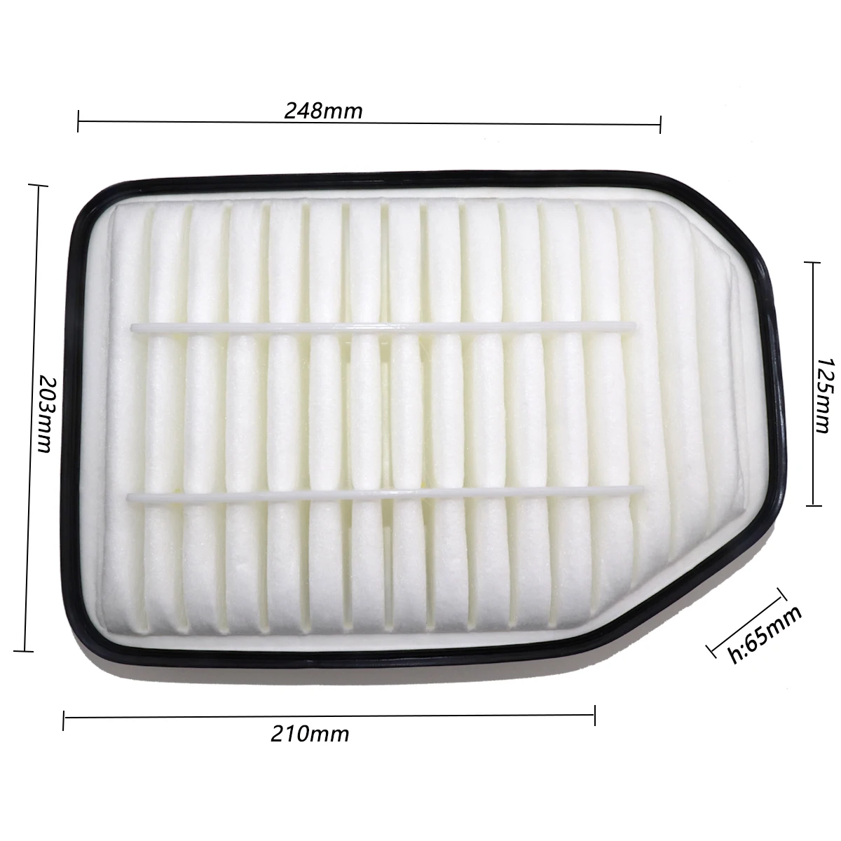 

Engine Air Filter For Jeep WRANGLER III (JK) 2007 2008 2009 2010 2011 2012 2013 2014 2015 2016 2017 2018 2.8TDI 53034019AD