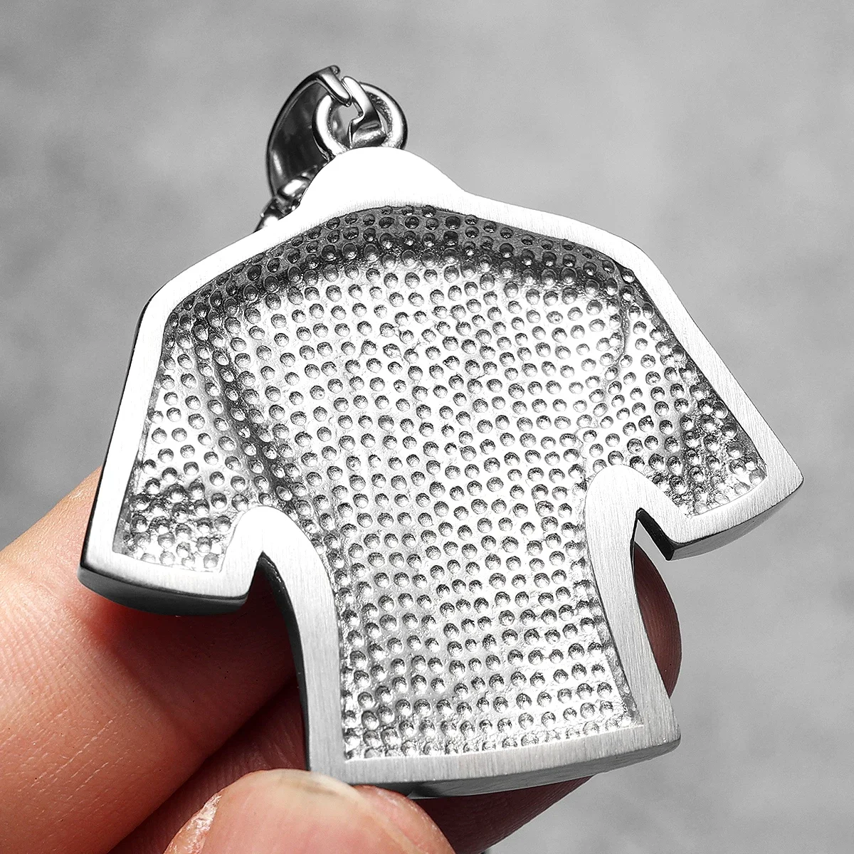 CR7 Messi Haaland Mbappé Neymar Football Jersey Men Necklaces Stainless Steel Pendant Chain Punk HipHop New In Jewelry Wholesale 5
