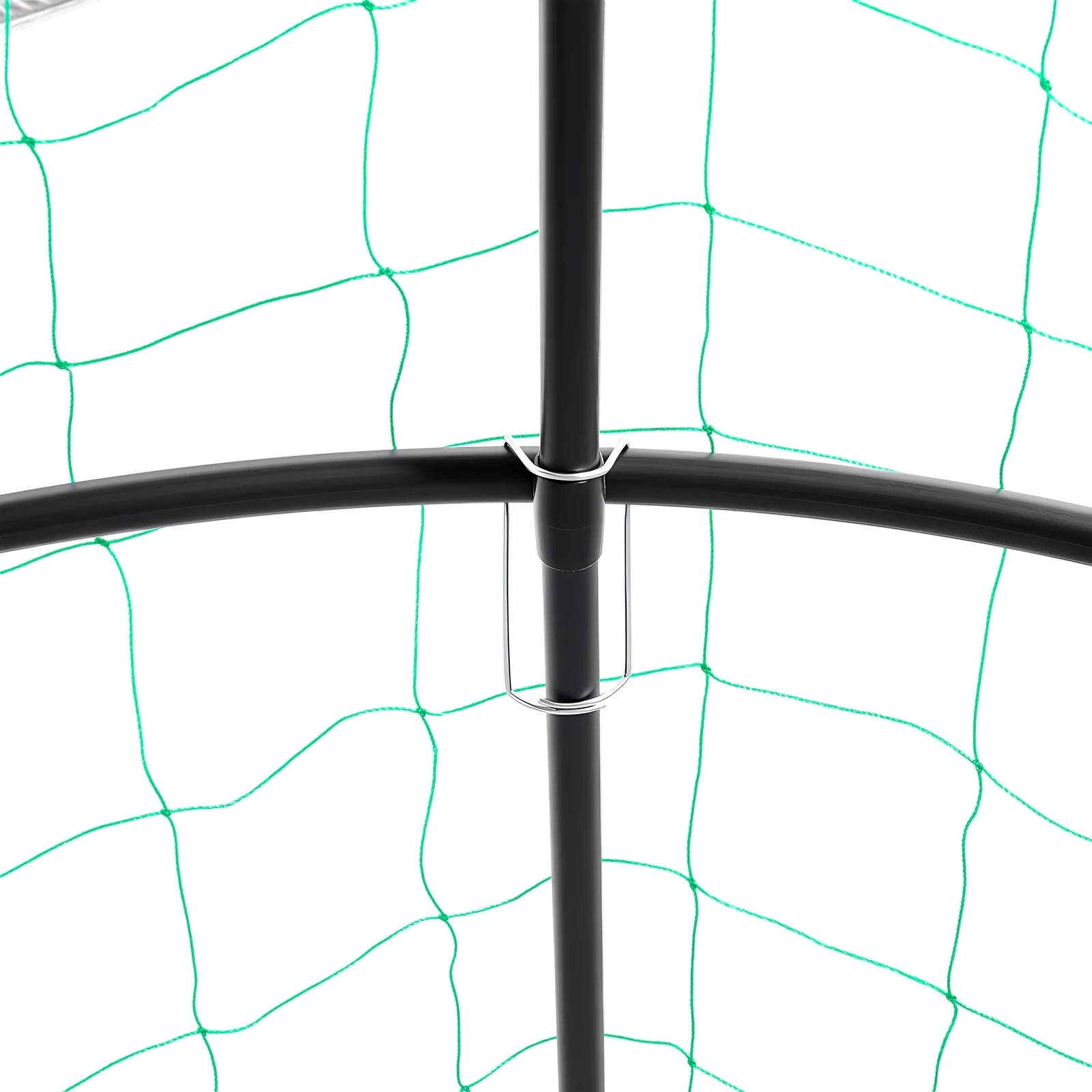 Gartenspalier zum Klettern von Pflanzen, verstellbare Breite, Pflanzenkletterstütze, rostfreies Metall-Gartentunnelspalier, 1,15 x 1,83 x 2,3 m – Detail 2