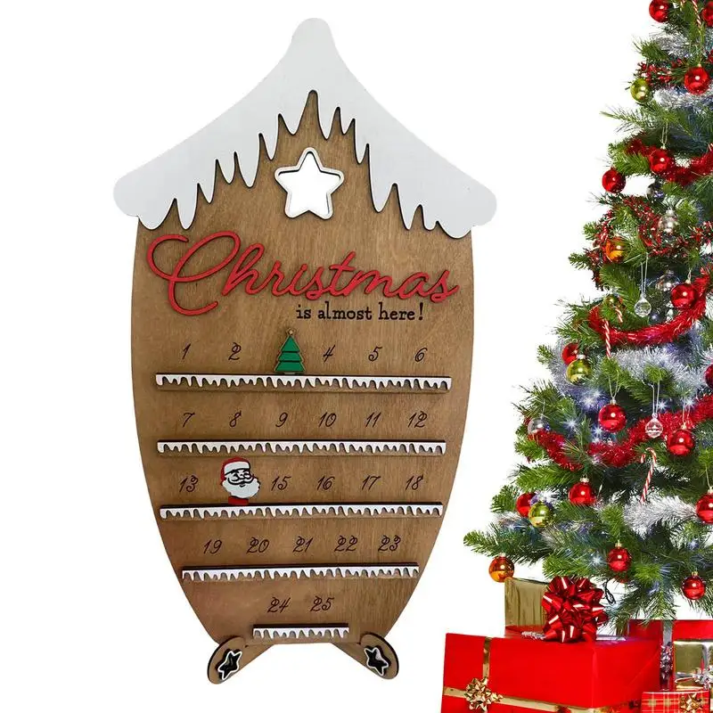 

Advent Calendar Christmas Hanging Pendant Santa Claus DIY Christmas Advent Calendar New Year Christmas Decorations For Home