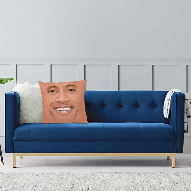 The Rock Face Printing Throw Pillow Cover Sofa Soft Case Office Throw Bed  Home Cushion Decorative Square Pillows not include - AliExpress