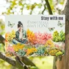 1Roll PET Borders Loop Stickers Supplies Landscaping Tape Decoration Shrubs Handbook Series Plant Material Scrapbook 50mm*2m 1