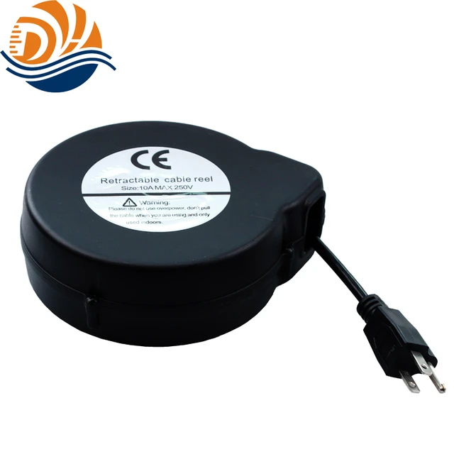 DYH-1816 2 Meters TypeC-Lighting Connector Retractable Cable Reel