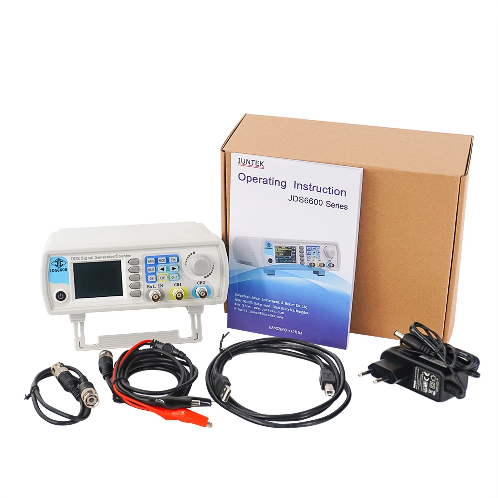 JDS6600 15/30/40/50/60M Dual CH DDS Signal Generator/Source