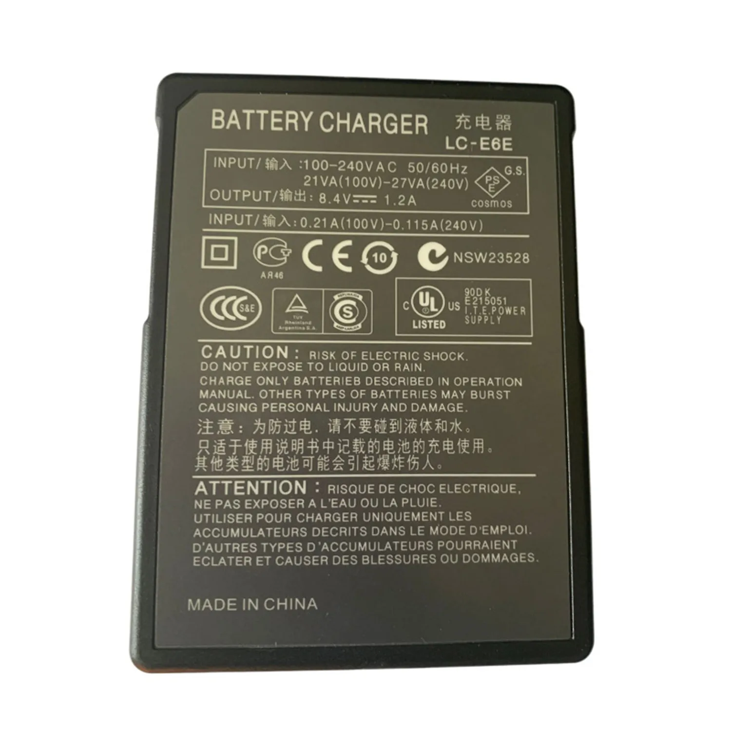 Universal Camera Battery Charger for Canon EOS DSLR Cameras