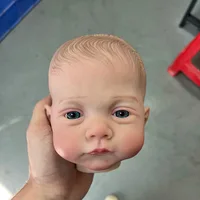 19inch 48cm Already PaintedTwins Kit Lily and Irys Soft Touch Hand Painted with Veins Cloth body included