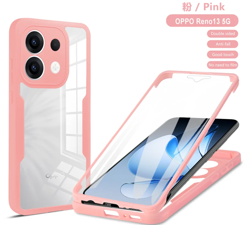 Crystal Clear 360° Full Body Screen Protector & Shockproof Phone Case