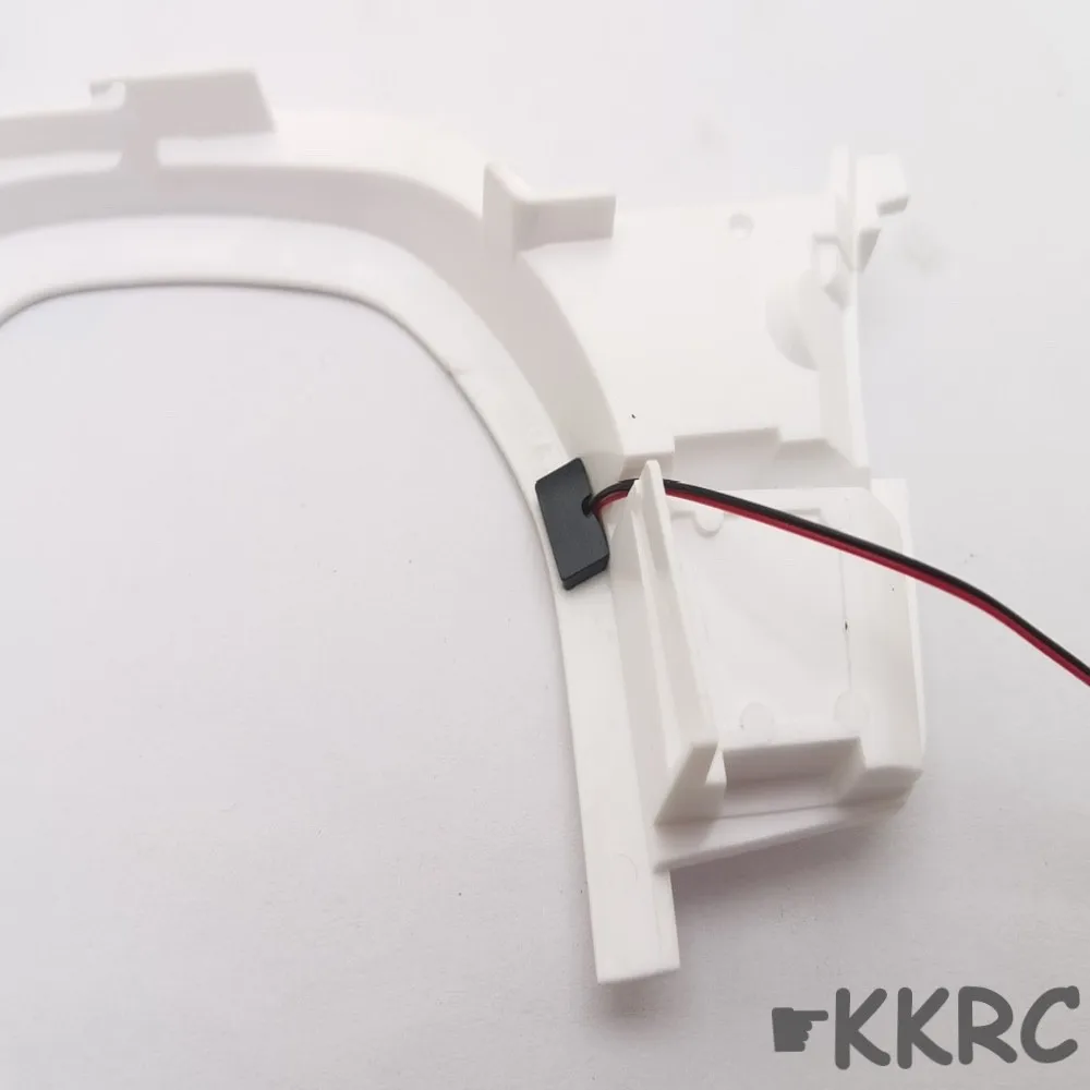For 1/14 Tamiya Truck Tractor Scania 56368 770s 1 Pair Front Wheel Eyebrow Lamp Lights Holder DIY RC Cars Upgrade Accessories 4