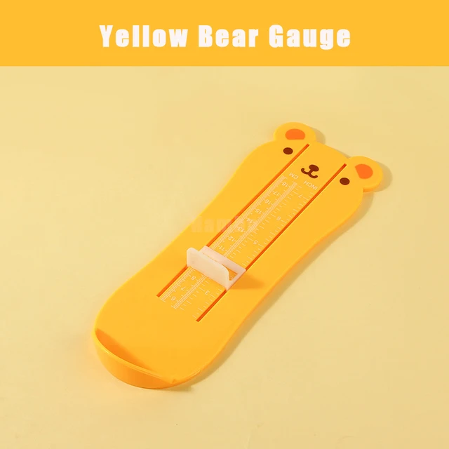 Misuratore Di Piede Per Bambini - 2 Pezzi, In ABS, Blu E Nero, Per Misurare La Taglia Delle Scarpe - Foto 7