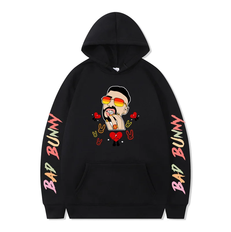Discover Rapper Bad Bunny 3d Hoodies, Most Wanted Tour Merch, Bad Bunny Merch