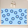 Evil Eye Floor Mat  Anti-Slip Bathroom Kitchen Bedroom Living Room Entrance Rug Home Decor 2