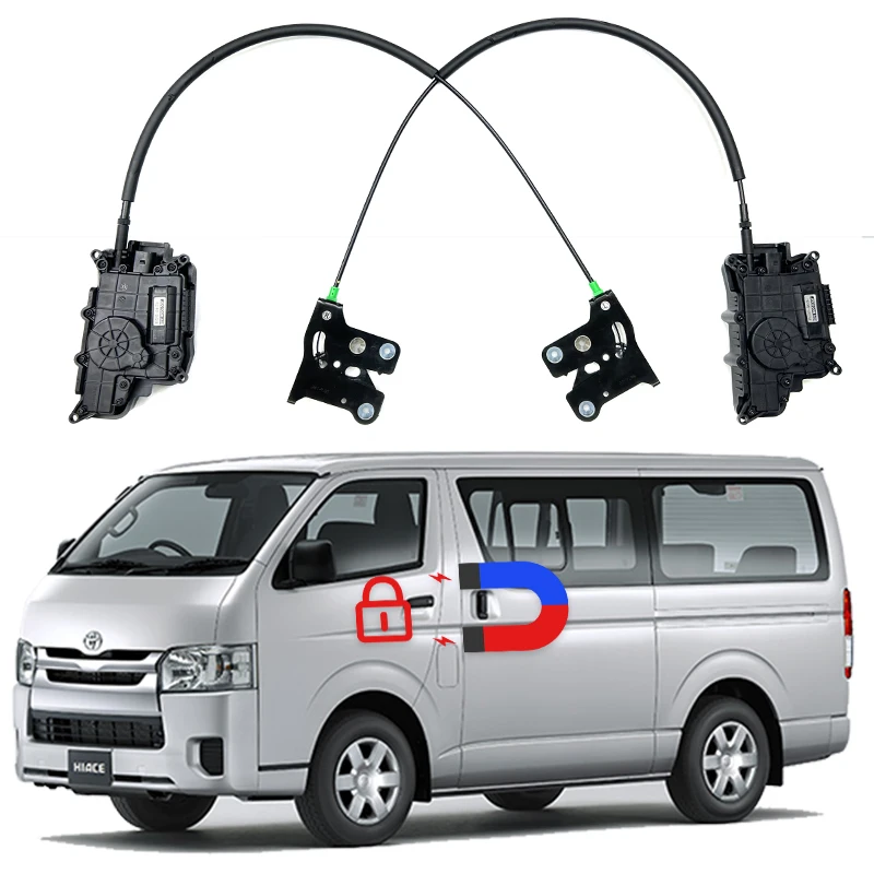 パーツ Toyota Hiace auto sliding door mechanism Fit For 2005-2018 Toyota Hiace Sliding Door Lock Latch With