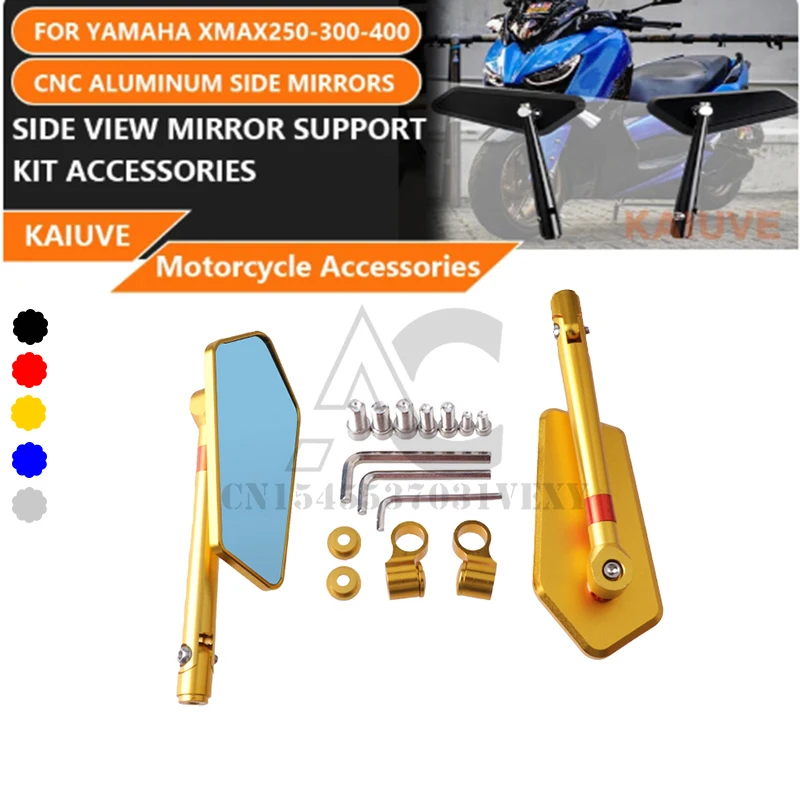 오토바이 사이드 미러 CNC, 혼다 CB1000R CB650R CB300R 스즈키 GSXS750/1000 야마하 MT03 MT07 MT09 가와사키 Z650 두카티용
