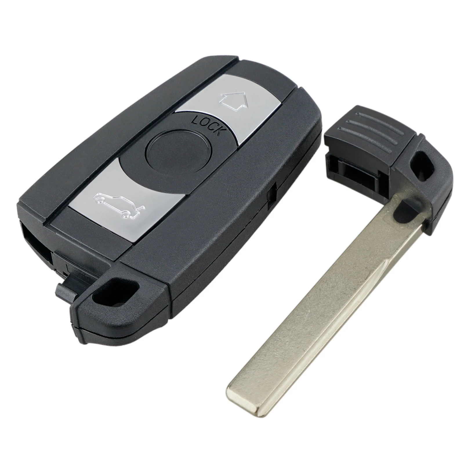 Remote Smart PU Leather Key Case Cover Shell Holder Key Fob Chain Ring for BMW 1 3 5 6 7 Series E66 E90 E91 E92 E93 F01 F02 F04 for Key Case Key Case Cover Remote Control Case Cover