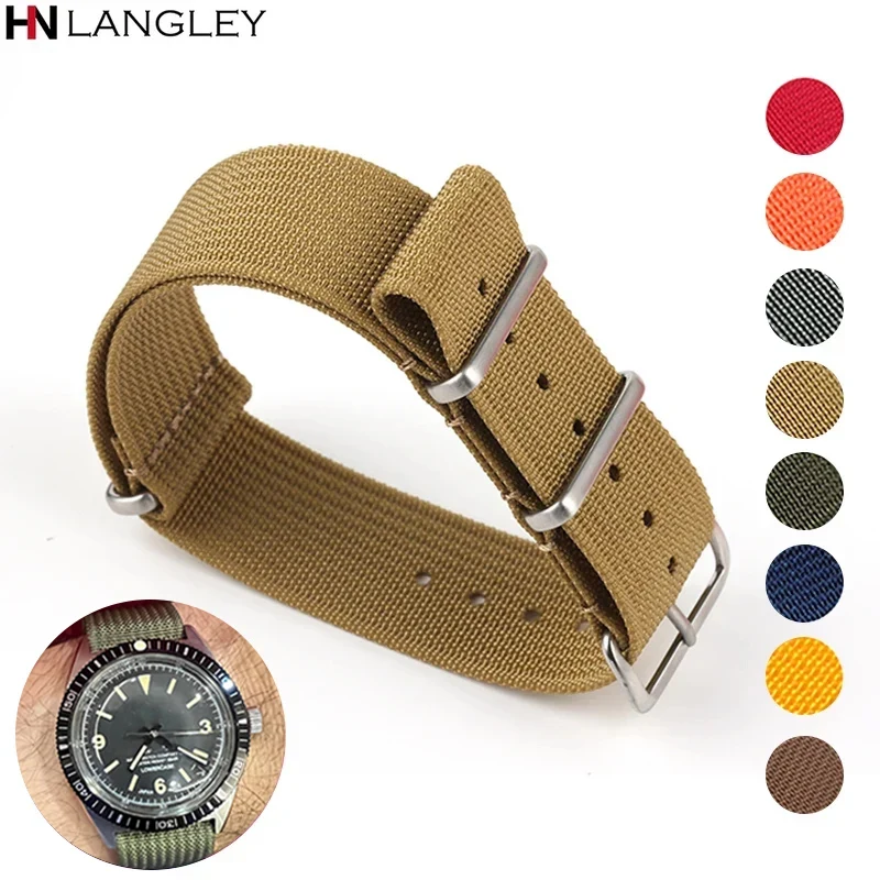 

Nylon Strap 20mm 22mm Universal Band For Samsung Galaxy Watch 3/4/5 Band For Huawei Watch GT2 Belt For Military Fabric Wristband
