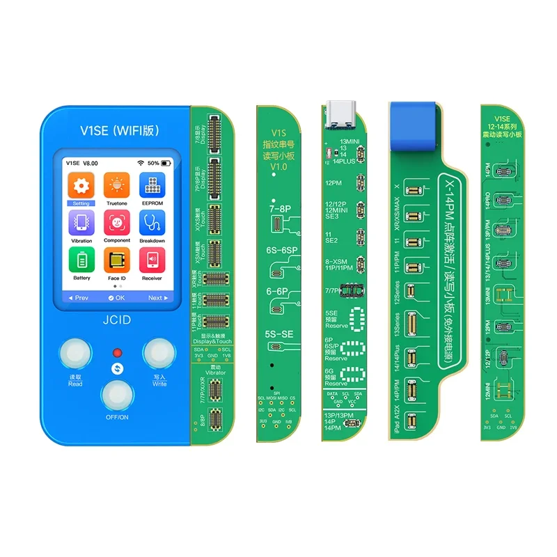 JCID JC V1SE(WIFI) TureTone Dispaly Programmer iPhone 7P 8 8P X XR