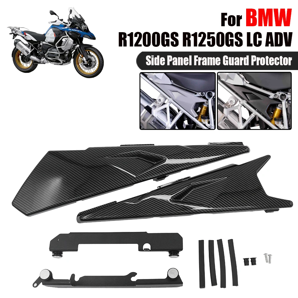 

For BMW R1200GS R1250GS ADV LC Adventure GSA HP 2014-2023 Motorcycle Side Panel Infill Frame Guard Protector Cover Protection