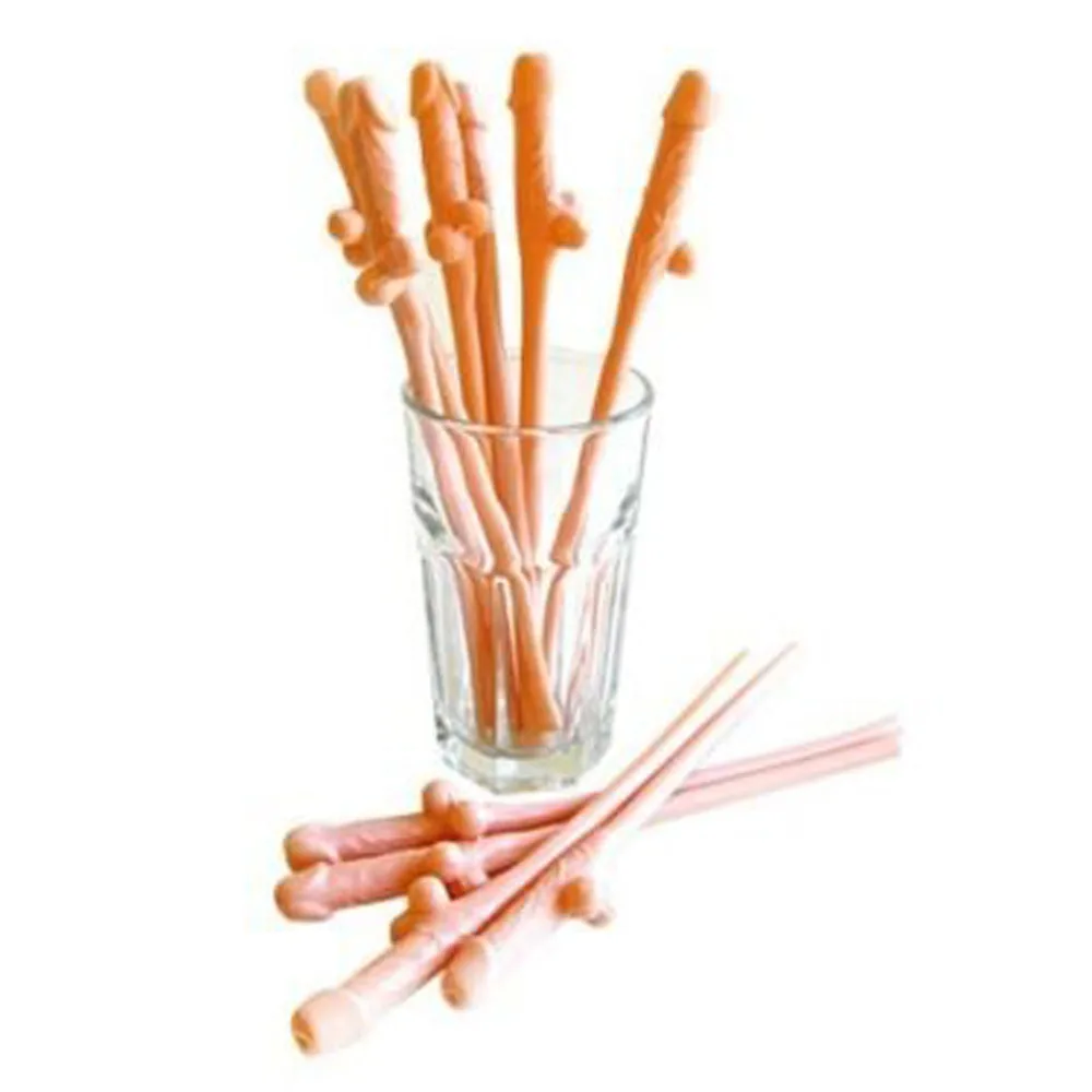 Great Nude Dick Straws Decorative Bar Drink Straws Safe Night Bar