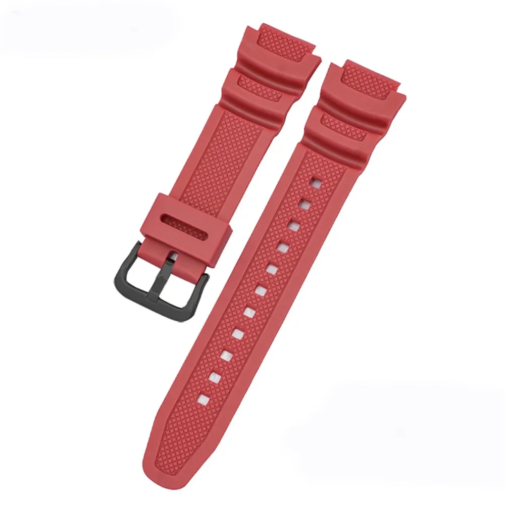 Durable Rubber Silicone Watch Strap Bracelet, 18mm