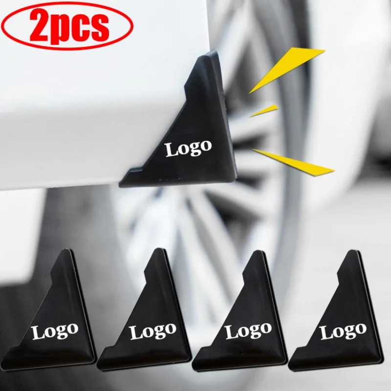 2pcsCarDoorCornerProtectorCoverAnticollisionAntiScratchAuto